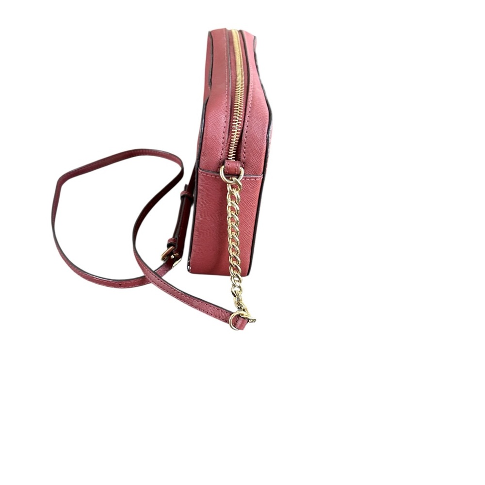 Michael Kors Jet Set East West Crossbody – Saffiano Leather In Rust - Picture 2 of 8